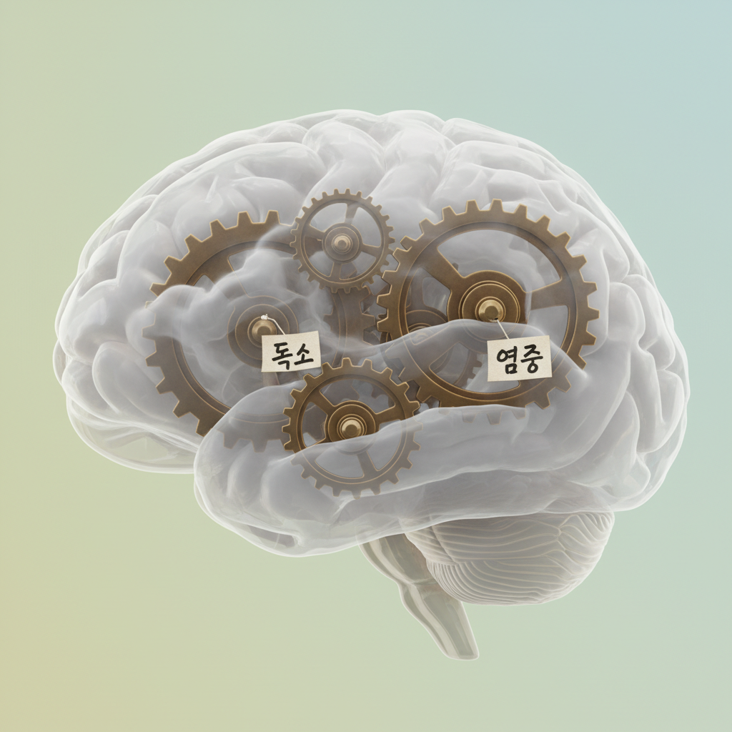 뇌 속에 뿌연 안개